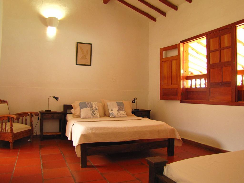 La Casa De Hercilia Boutique Barichara Camera foto