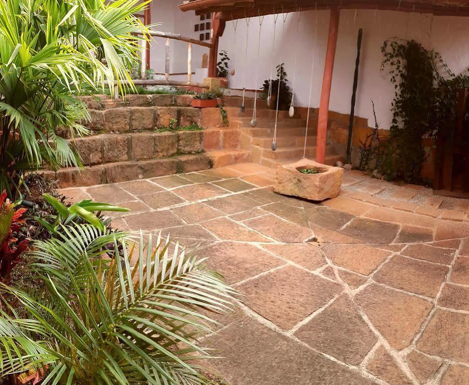 La Casa De Hercilia Boutique Barichara Esterno foto